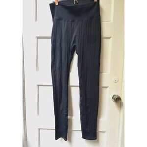 Alo Yoga Leggings Black XS Geometric Diamond Pull On Gym Urban Streetwear Baddie